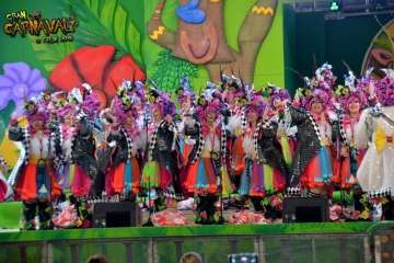 Ambiente murguero y musical en el Carnaval de Día de Telde (Foto TA y Antonio Alí)