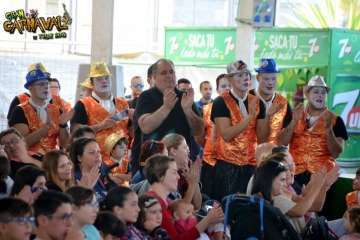 Ambiente murguero y musical en el Carnaval de Día de Telde (Foto TA y Antonio Alí)