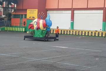 Quema de la sardina del Carnaval 2018 de Telde (Foto Francisco J. Santana y Antonio Alí)