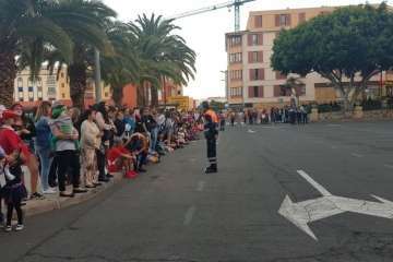 Quema de la sardina del Carnaval 2018 de Telde (Foto Francisco J. Santana y Antonio Alí)