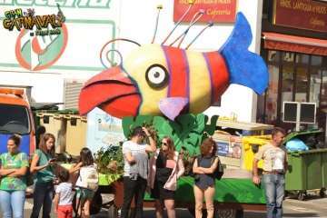 Quema de la sardina del Carnaval 2018 de Telde (Foto Francisco J. Santana y Antonio Alí)