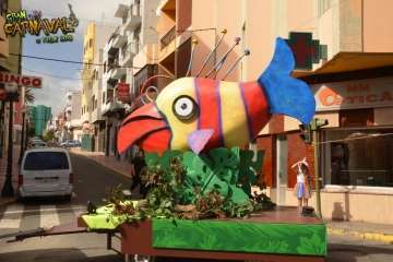 Quema de la sardina del Carnaval 2018 de Telde (Foto Francisco J. Santana y Antonio Alí)