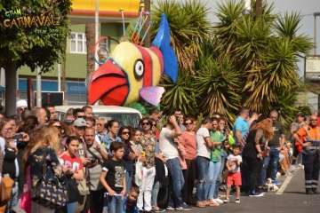 Quema de la sardina del Carnaval 2018 de Telde (Foto Francisco J. Santana y Antonio Alí)