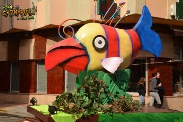 Quema de la sardina del Carnaval 2018 de Telde (Foto Francisco J. Santana y Antonio Alí)