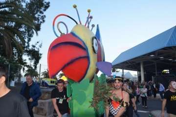 Quema de la sardina del Carnaval 2018 de Telde (Foto Francisco J. Santana y Antonio Alí)