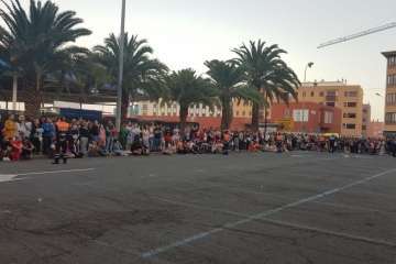 Quema de la sardina del Carnaval 2018 de Telde (Foto Francisco J. Santana y Antonio Alí)