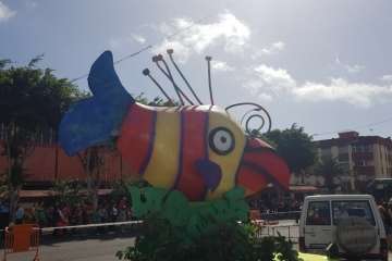 Quema de la sardina del Carnaval 2018 de Telde (Foto Francisco J. Santana y Antonio Alí)