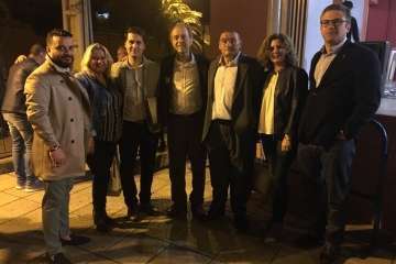 Pregón de las fiestas de Las Longueras 2018 a cargo de Abel Díaz (Foto Teldeenfiestas y TA)