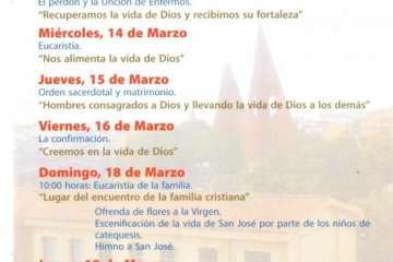 Programa de las fiestas de Las Longueras 2018 (Foto TA)