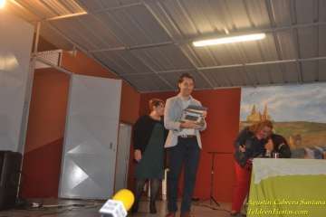 Pregón de las fiestas de Las Longueras 2018 a cargo de Abel Díaz (Foto Teldeenfiestas y TA)