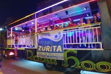 El Entierro de El Hueso rinde homenaje a 'Pepito' Pulido (Foto TA)