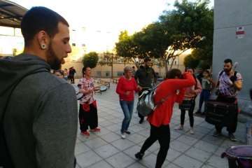 El Entierro de El Hueso rinde homenaje a 'Pepito' Pulido (Foto TA)