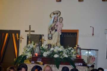 Misa y procesión religiosa en San José de Las Longueras (Francisco J. Santana)