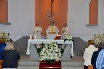 Misa y procesión religiosa en San José de Las Longueras (Francisco J. Santana)