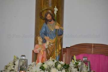 Misa y procesión religiosa en San José de Las Longueras (Francisco J. Santana)