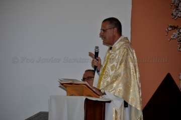 Misa y procesión religiosa en San José de Las Longueras (Francisco J. Santana)