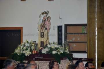 Misa y procesión religiosa en San José de Las Longueras (Francisco J. Santana)