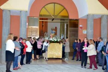 Misa y procesión religiosa en San José de Las Longueras (Francisco J. Santana)