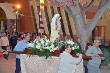 Misa y procesión religiosa en San José de Las Longueras (Francisco J. Santana)
