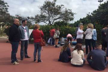 Brochazos multicolores por la diversidad en Telde (Foto TA y Antonio Alí)