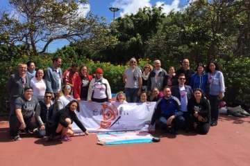 Brochazos multicolores por la diversidad en Telde (Foto TA y Antonio Alí)