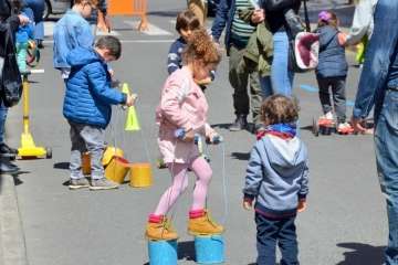 Actividades infantiles del programa Telde cambia la hora (Foto Antonio Alí y Francisco J. Santana)