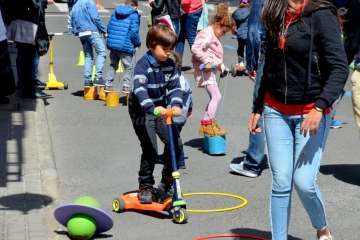 Actividades infantiles del programa Telde cambia la hora (Foto Antonio Alí y Francisco J. Santana)