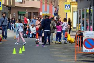 Actividades infantiles del programa Telde cambia la hora (Foto Antonio Alí y Francisco J. Santana)