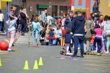 Actividades infantiles del programa Telde cambia la hora (Foto Antonio Alí y Francisco J. Santana)
