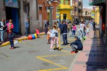 Actividades infantiles del programa Telde cambia la hora (Foto Antonio Alí y Francisco J. Santana)