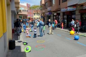 Actividades infantiles del programa Telde cambia la hora (Foto Antonio Alí y Francisco J. Santana)