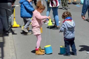 Actividades infantiles del programa Telde cambia la hora (Foto Antonio Alí y Francisco J. Santana)