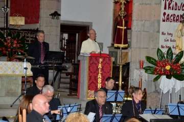 La Basílica de Telde ya huele a Semana Santa (Foto Francisco Javier Santana y Antonio Alí)