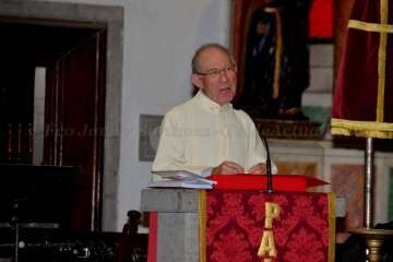 La Basílica de Telde ya huele a Semana Santa (Foto Francisco Javier Santana y Antonio Alí)