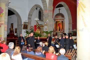 La Basílica de Telde ya huele a Semana Santa (Foto Francisco Javier Santana y Antonio Alí)