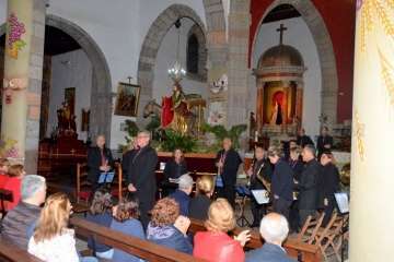 La Basílica de Telde ya huele a Semana Santa (Foto Francisco Javier Santana y Antonio Alí)