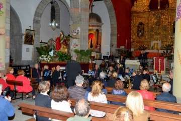 La Basílica de Telde ya huele a Semana Santa (Foto Francisco Javier Santana y Antonio Alí)