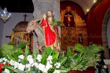 La Basílica de Telde ya huele a Semana Santa (Foto Francisco Javier Santana y Antonio Alí)