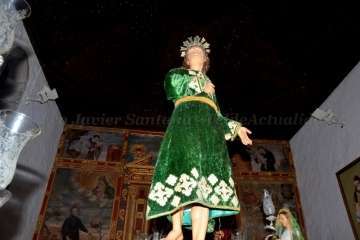 La Basílica de Telde ya huele a Semana Santa (Foto Francisco Javier Santana y Antonio Alí)