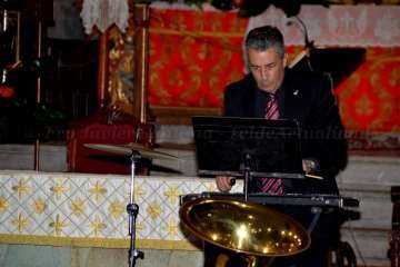 La Basílica de Telde ya huele a Semana Santa (Foto Francisco Javier Santana y Antonio Alí)