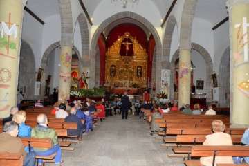 La Basílica de Telde ya huele a Semana Santa (Foto Francisco Javier Santana y Antonio Alí)