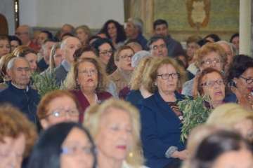 La procesión de La Burrita se abre paso en San Juan (Foto Francisco Javier Santana)