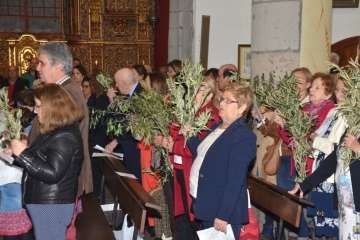 La procesión de La Burrita se abre paso en San Juan (Foto Francisco Javier Santana)