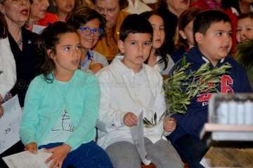 La procesión de La Burrita se abre paso en San Juan (Foto Francisco Javier Santana)