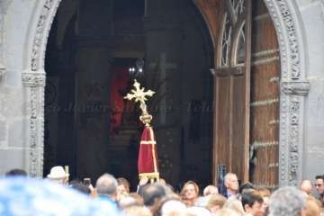 La procesión de La Burrita se abre paso en San Juan (Foto Francisco Javier Santana)
