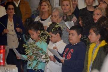 La procesión de La Burrita se abre paso en San Juan (Foto Francisco Javier Santana)