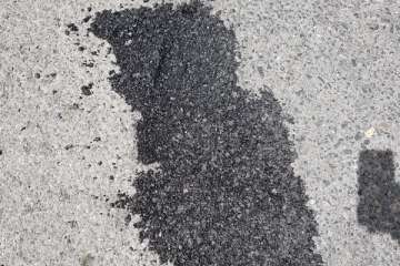 Malestar vecinal en Jinámar por el rebacheo de la calle de Salamanca (Foto TA)