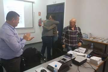  La AUME reconoce al socialista teldense Semidán Santana su etapa como delegado en Canarias (Foto TA)