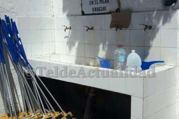 El cementerio de San Juan sin agua desde hace 8 días (Foto TA)
