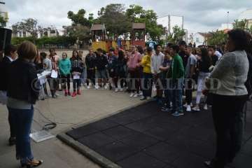 Telde conmemora el Día Mundial contra la Esclavitud Infantil (Foto TA y Francisco J. Santana)